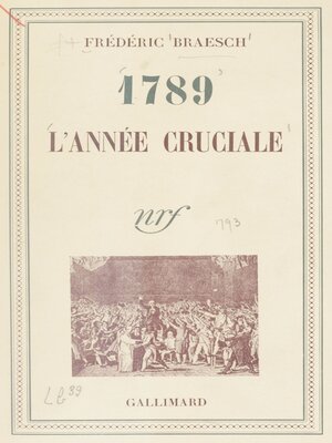 cover image of 1789